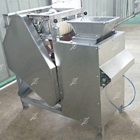 Machine industrielle de pelage de soja, de noyaux d'abricot, de peau rouge, de cacahuètes et d'amandes de type humide de 100 kg, 200 kg, 300 kg