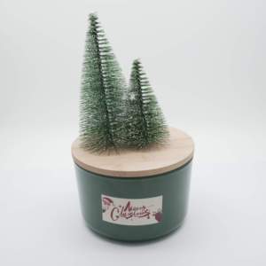 Bougies artisanales en verre pour <span class=keywords><strong>sapin</strong></span> de Noël, contenants en verre recyclables, bougies personnalisées pour la décoration de fêtes et de la maison - Product Image 4