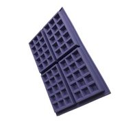 Moule à gaufres en silicone antiadhésif pour four et micro-ondes, idéal pour gaufres, crêpes, pain, pizza et pâtisseries maison