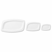 Plat en mélamine incurvé durable et alimentaire, personnalisé pour le service de restauration commerciale