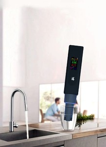 Analizador de calidad del agua 5 en 1 Salinómetro Pluma de prueba de pH de carga TDS Pluma de prueba de calidad del agua Medidor de conductividad <span class=keywords><strong>EC</strong></span> - Product Image 5