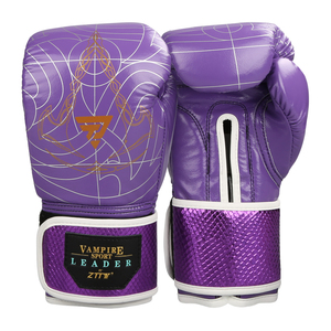 <span class=keywords><strong>Guantes</strong></span> de entrenamiento de boxeo profesionales, de cuero real, diseño personalizado, 12oz, 16oz - Product Image 5