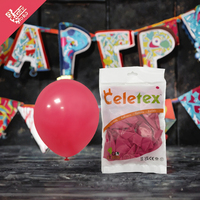 Ballon en latex rétro de 12 pouces de gros, de marque Celetex, pour la décoration de fêtes de Pâques, d'Halloween et de Noël