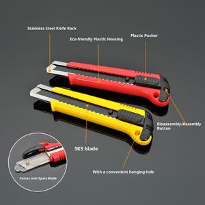 El <span class=keywords><strong>cuchillo</strong></span> multiusos Zhongying 18 <span class=keywords><strong>de</strong></span> gran tamaño para tres disparos consecutivos, incluida la hoja <span class=keywords><strong>de</strong></span> repuesto, no se puede empujar - Product Image 5