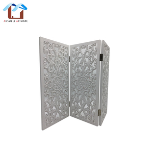 Estilo Retro 3 Panel de <span class=keywords><strong>madera</strong></span> tallada de pantalla <span class=keywords><strong>divisor</strong></span> plegable de <span class=keywords><strong>madera</strong></span> - Product Image 2