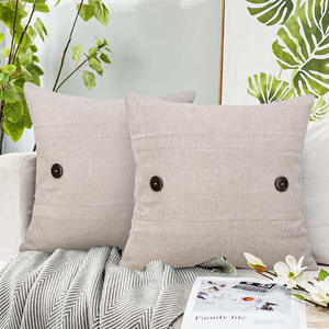 Housse <span class=keywords><strong>de</strong></span> coussin personnalisée jeter taie <span class=keywords><strong>d</strong></span>'oreiller <span class=keywords><strong>d</strong></span>écor à la maison housse <span class=keywords><strong>de</strong></span> coussin chenille taie <span class=keywords><strong>d</strong></span>'oreiller avec boutons - Product Image 6