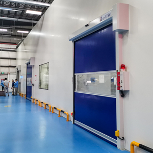 Puerta Rápida Enrollable de PVC de Alta Velocidad, Puerta Rápida Enrollable para Almacenes y Cuartos Limpios, Fabricación de <span class=keywords><strong>Puertas</strong></span> Rápidas <span class=keywords><strong>Enrollables</strong></span> - Product Image 1