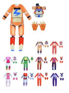 Costume de fête pour enfants, série de costumes de personnages de dessins animés mignons, en polyester, unisexe - Product Image 2