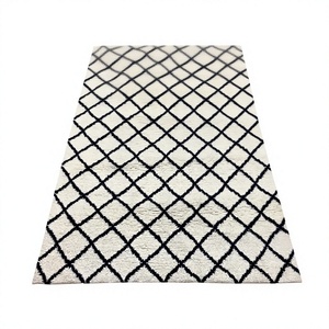 Wholesale Price Vintage Design Hand Tufted Wool Area Rugs Wholesale Moroccan Berber for Living Room Rugs For INDIAN TEXTILES H/L - Product Image 1