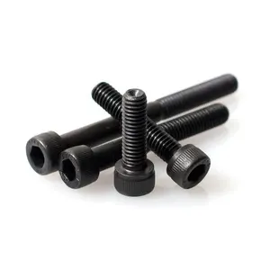 Factory Supplier High Strength Grade 8.8 10.9 12.9 Hex Socket Screw with Blackened