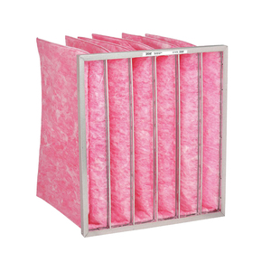 Fast Delivery OEM Bag Filtration <b>Air</b> System Fiberglass <b>Air</b> <b>Purifier</b> Pocket Filter with HVAC for HVAC - Product Image 2