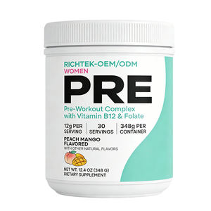 OEM cheto-Friendly Pre-allenamento in polvere Beta alanina + citrullina malato per uomini e donne nutrizione sportiva - Product Image 6