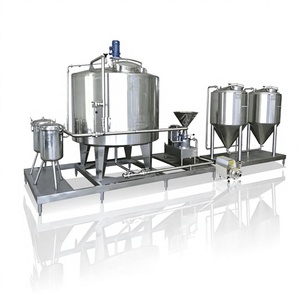 Fruchtpulver-Mischanlage 1-2T/<span class=keywords><strong>H</strong></span> Getränkemischsystem mit Zucker-Auflösungstank 300L Doppelfilter SUS304 Edelstahl - Product Image 1