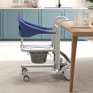 כסא שירותים הידראולי להעברת חולים עם גלגלים, דגם Zuowei ZW302, קיבולת 150 ק\\\"ג, למטופלים בעלי מוגבלויות - Product Image 6