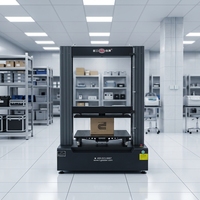 Machine d'essai de compression pour boîtes ondulées électroniques LIANGONG CMT avec résolution de 0,01N et entrée 220V