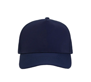 Gorra de camionero de 5 paneles con logotipo personalizado, gorra de golf ajustable de secado rápido transpirable perforada con láser Snapback - Product Image 4