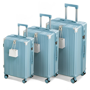 Maleta de Viaje de Alta Calidad con Puerto de Carga, Carcasa Rígida Resistente, Portavasos, Juego de Maletas con Logotipo Personalizado - Product Image 5