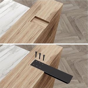 WEKIS Foshan Manufacturer's Direct Sales New Wall Bracket Cross-border Hot Selling Support Brackets Hidden Bar Brackets Screw-in - Product Image 6