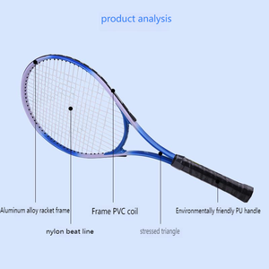 Vợt <span class=keywords><strong>Tennis</strong></span> Máy Nghe Nhạc Duy Nhất Nghiệp Dư Huấn Luyện Viên Thiết Lập Người Mới Bắt Đầu Huấn Luyện Viên Với Dây Vợt <span class=keywords><strong>Tennis</strong></span> Túi - Product Image 6