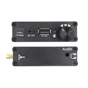 Récepteur radio portable SDR 101 avec interface USB, affichage de la fréquence, haut-parleur, récepteur SDR pour radioamateur, ondes courtes et bande aérienne - Product Image 4