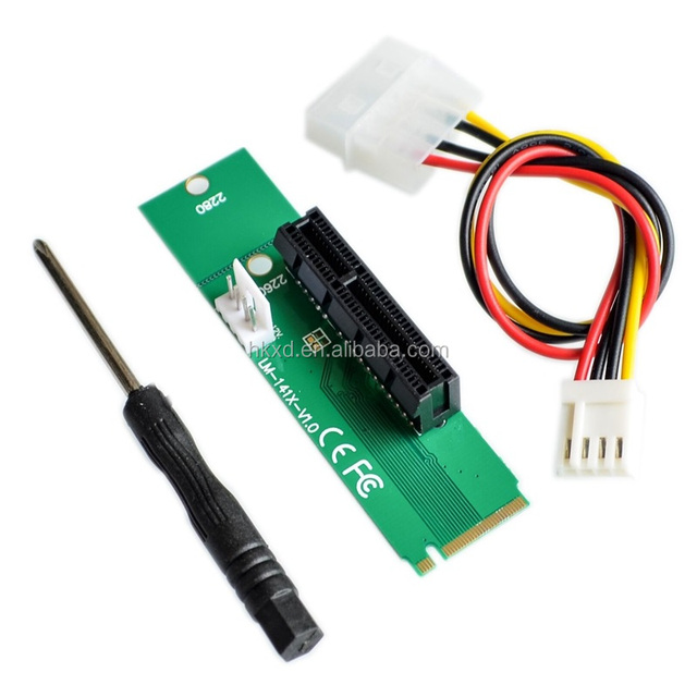 Module High Performance NGFF M2 SSD to PCI-E 4X Slot Adapter Card M Key M.2 Port SSD Port to PCI Express PCIE