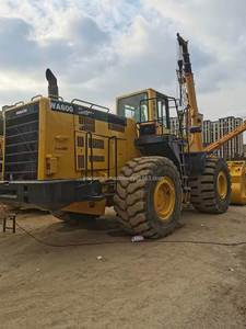 Cargadora de Ruedas Delantera Grande Komatsu WA600 Original de Japón, Cargadoras de Ruedas Usadas de Segunda Mano en Color Original Komatsu - Product Image 5