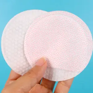 Household Round Makeup Remover Cotton Free U Shape 3 Layer Makeup Cleaning cotton Pads