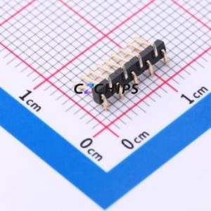 X1311WVS-09J-C40D42R1 Pin Header SMD,P=1.27mm Connector ( Pin Structure: 1x9P )( Pitch: 1.27mm )( Row Spacing: 1.27mm ) - Product Image 1