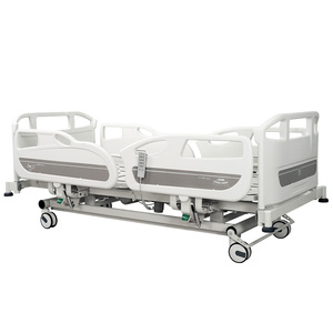 <span class=keywords><strong>Cama</strong></span> de Hospital Ajustable de 3 Funciones con Capacidad de 240 kg y Ajuste de <span class=keywords><strong>Respaldo</strong></span> de 0-75 en Metal para Clínicas y Hospitales - Product Image 1