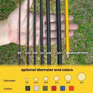Cordon élastique rond noir robuste de 3 mm, 4 mm, 8 mm pour travaux manuels, attaches, camping et activités de plein air - Product Image 3