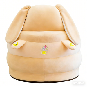 Asiento de aprendizaje personalizado para cachorros, sofá de peluche para perros, silla de apoyo para sentarse para bebés, asiento de peluche para perros - Product Image 3