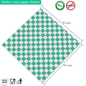 2025 Hot Selling Custom Sandwich <b>Wrapping</b> Packaging Hamburger Burger Biodegradable Wax <b>Paper</b> Packaging for Food - Product Image 2