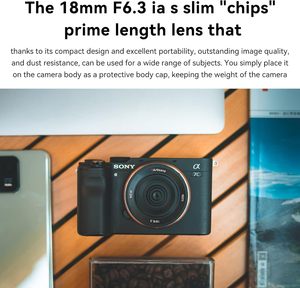 7artisans 18มม.F6.3 Ultra-Thin Primeเลนส์APS-Cเลนส์สําหรับ<span class=keywords><strong>Sony</strong></span> E-Mountกล้องMirrorlessสําหรับ<span class=keywords><strong>Sony</strong></span> A7 <span class=keywords><strong>A7II</strong></span> A7III (A7M3) A7R - Product Image 4