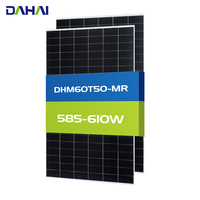Dây Chuyền Sản Xuất Nửa Pin Tấm Pin Mặt Trời Nhà Máy Trung Quốc DAHAI 585W 590W 595W 600W 605W 610W Tấm Tự Động