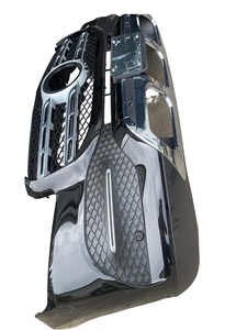 Adecuado para <span class=keywords><strong>Mercedes</strong></span> <span class=keywords><strong>Maybach</strong></span> W222 W223 W240 <span class=keywords><strong>57</strong></span> 62W167, Parrilla Inferior Delantera, Placa Protectora Inferior, Parrilla Central, Marco de Luz Antiniebla - Product Image 2