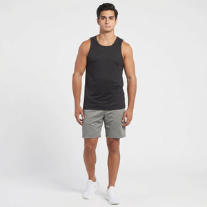 Débardeur pour homme en coton, sous-vêtements respirants, veste unie, à porter en été, débardeur sans manches, débardeur de fitness, débardeur personnalisé - Product Image 1