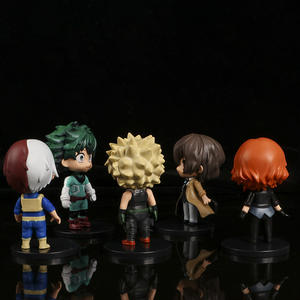 5 Statuette Anime di Hero Academia: Midoriya Izuku, Bakugo Katsuki, Todoroki Shoto, Figure Giocattolo e Decorazioni - Product Image 5