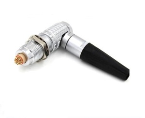 Enchufe de aviación metal doble ranura FGB <span class=keywords><strong>EGB</strong></span> 0B 1B conector de doble llave de 60 grados - Product Image 4