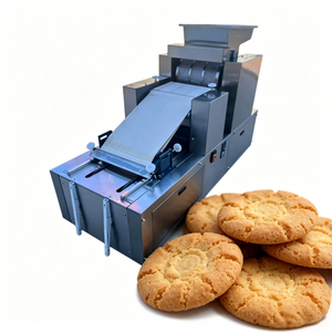 Machine de formage de biscuits rotative <span class=keywords><strong>à</strong></span> rouleaux pour petits biscuits salés en forme d'animaux et biscuits aux pêches pressés - Product Image 1
