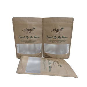 Candy Snack Packaging <strong>Zip</strong> <strong>Bag</strong> <strong>Tote</strong> Handle Kids Gift Food Storage Pouch - Product Image 2