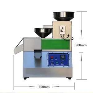 Popular no parafuso myanmar pequena máquina de pressão de óleo de côco frio para venda