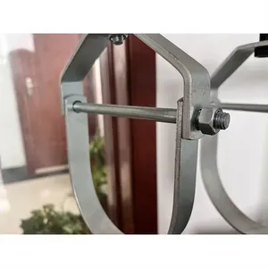 Cabides de metal galvanizado para vendas diretas da fábrica cabides de manilha personalizados