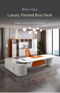 Bugatti-Thiết kế bàn văn phòng điều hành-Máy Trạm quản lý cao cấp sang trọng với công nghệ được cấp bằng sáng chế bàn văn phòng CEO hiện đại - Product Image 6