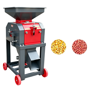 Broyeur de maïs à double rouleau de haute qualité 2 tonnes/h en acier allié pour le broyage des particules de blé et d'avoine, machine de fabrication d'aliments pour volailles et poulets - Product Image 3