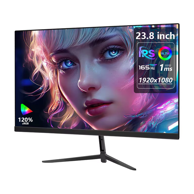 Good Price 144HZ Monitor 24 Inch Cheap IPS VA Lcd Monitor 24 Inch 1k 2k 24 Inch Monitor