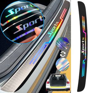 4 Pezzi Adesivi in Vinile per Protezione Soglia Porta Auto con Logo Personalizzato, Protezioni Antigraffio per Portiere di Veicoli, <span class=keywords><strong>Design</strong></span> alla Moda - Product Image 3