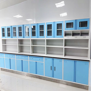 خزائن عرض طبية مخصصة بالجملة من UKEN، حديثة ومتينة وسهلة التنظيف، أثاث خزائن للصيدليات والمستشفيات مصنوعة من الفولاذ المقاوم للصدأ - Product Image 3