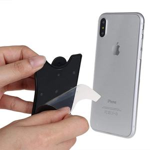 Soporte Multifuncional de Silicona para Teléfono Celular, Tarjetero, Billetera Adhesiva para Smartphone - Product Image 6