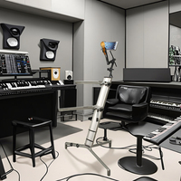 Kool Sound Wholesale Multifunctional Silver Keyboard Stand Plane 1M