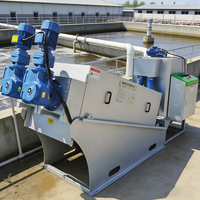 Nueva Tecnología en Equipos Industriales: Prensa de Tornillo para Deshidratación de Lodos, Maquinaria de Tratamiento de Aguas Residuales Utilizada en el Tratamiento de Aguas Residuales Urbanas